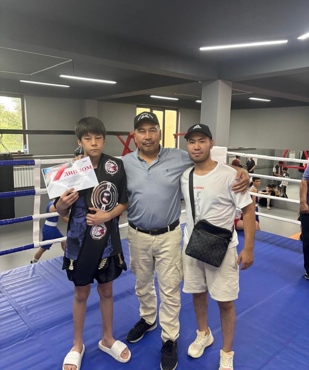 Алматы қаласы жасөспірімдер арасындағы бокастан І орын