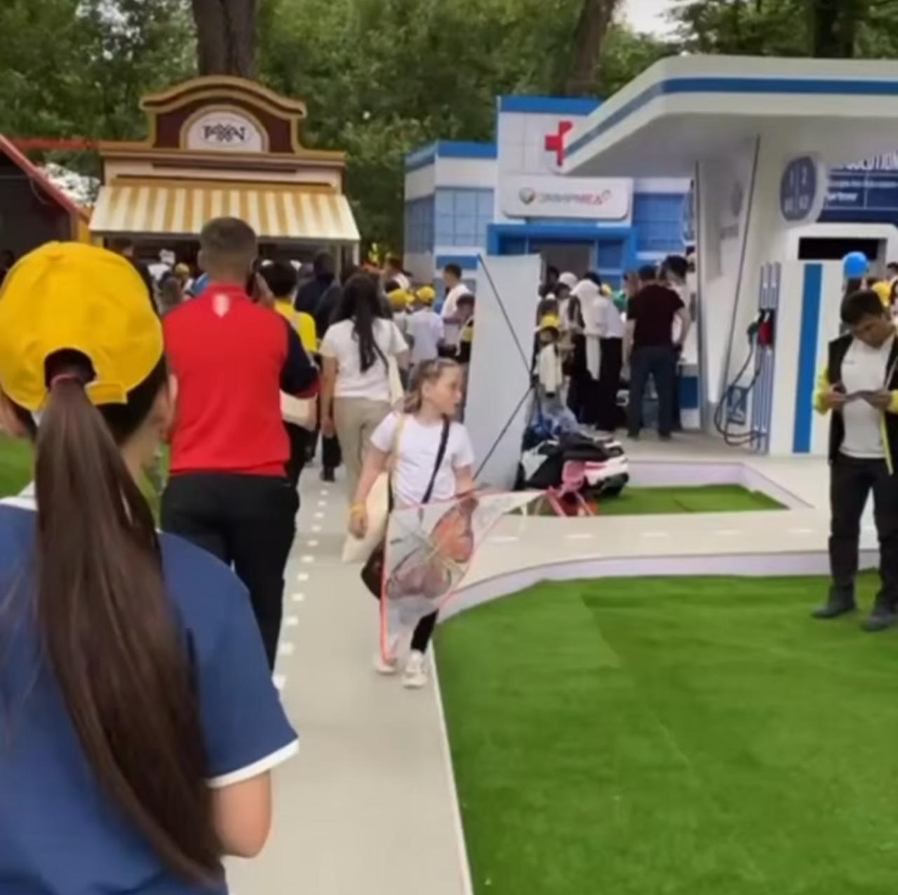 “Балаларды қорғау күнімен сәйкес келген қалалық БALAFest  фестиваліне гимназия оқушылары қатысты.